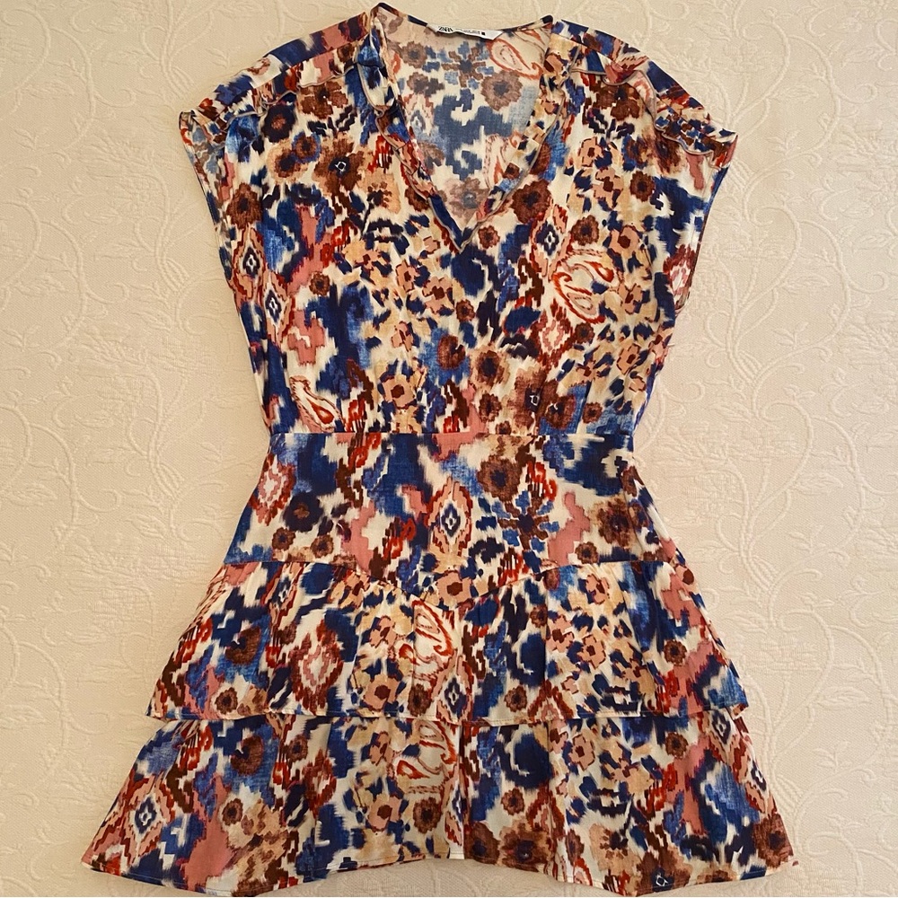 ZARA Multi Colored Dress